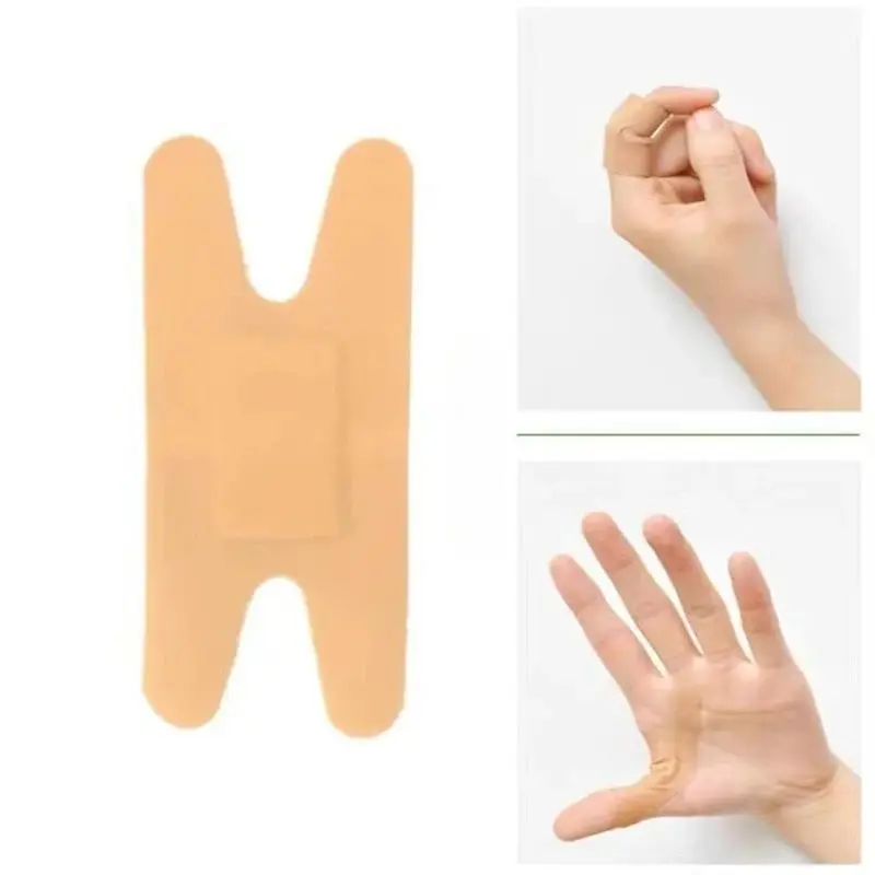50Pcs/Set First Aid Band Aid Butterfly H Shape Wound Dressing Patch Heel Tape Stickers Breathable Plaster Adhesive Bandages