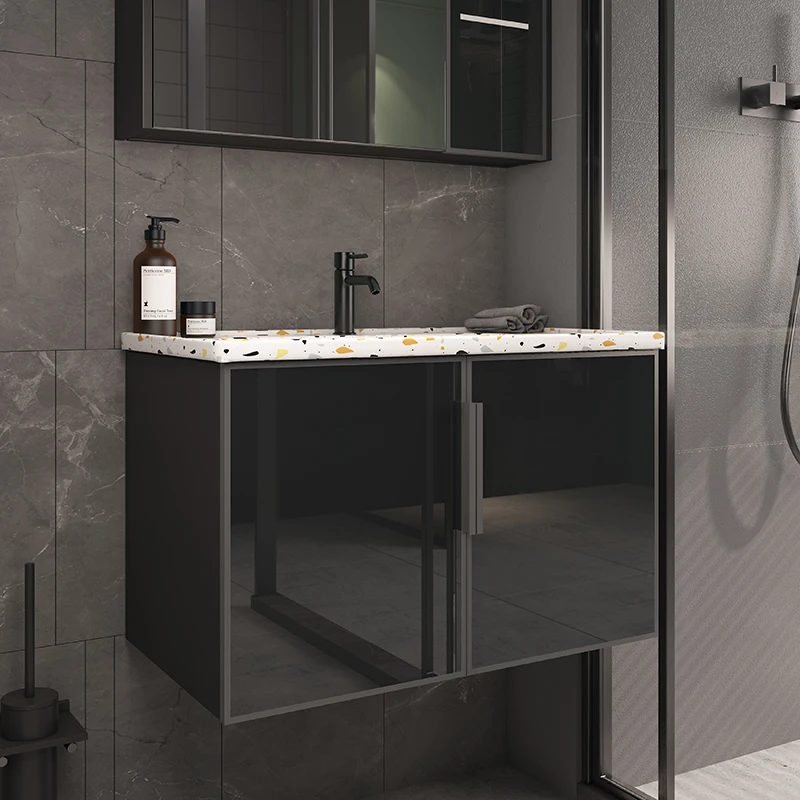 Bathroom cabinet, bathroom, intelligent hand wash basin, combination washbasin, integrated ceramic basin