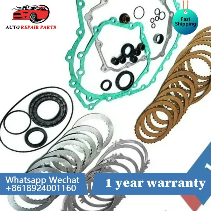New Overhaul Rebuild Friction Steel Plates 01J O1J CVT Gasket  Transmission Oil Seal Master Repair Kit  for Audi A4 A6 B7 C5