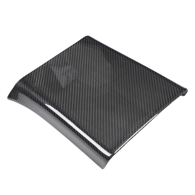 For Jaguar F-TYPE  2013+ Real carbon fiber car armrest box rear decorative cover sticker car interior protection accessories - view 4