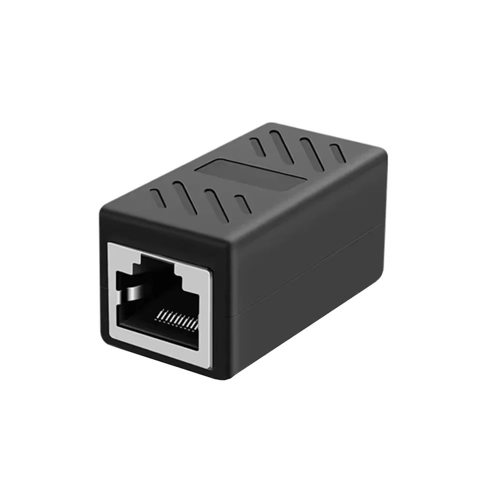 RJ45 Splitter 1 tot 2 Ethernet Adapter Internet Netwerkkabel Extender RJ45 Connector Koppeling voor PC TV Box Router Hoge kwaliteit