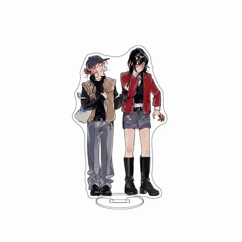 16CM Anime Acrylic Stand The Guy She Was Interested In Wasn't a Guy at All‌ Koga Mizuki‌ Aya Osawa‌ Cos Figure Ornaments Gifts - view 6
