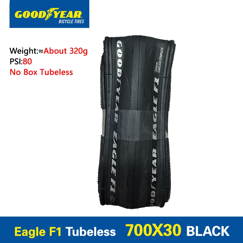 Goodyear Bicycle Tires Eagle F1 Supersport 700x28C Tubeless Road