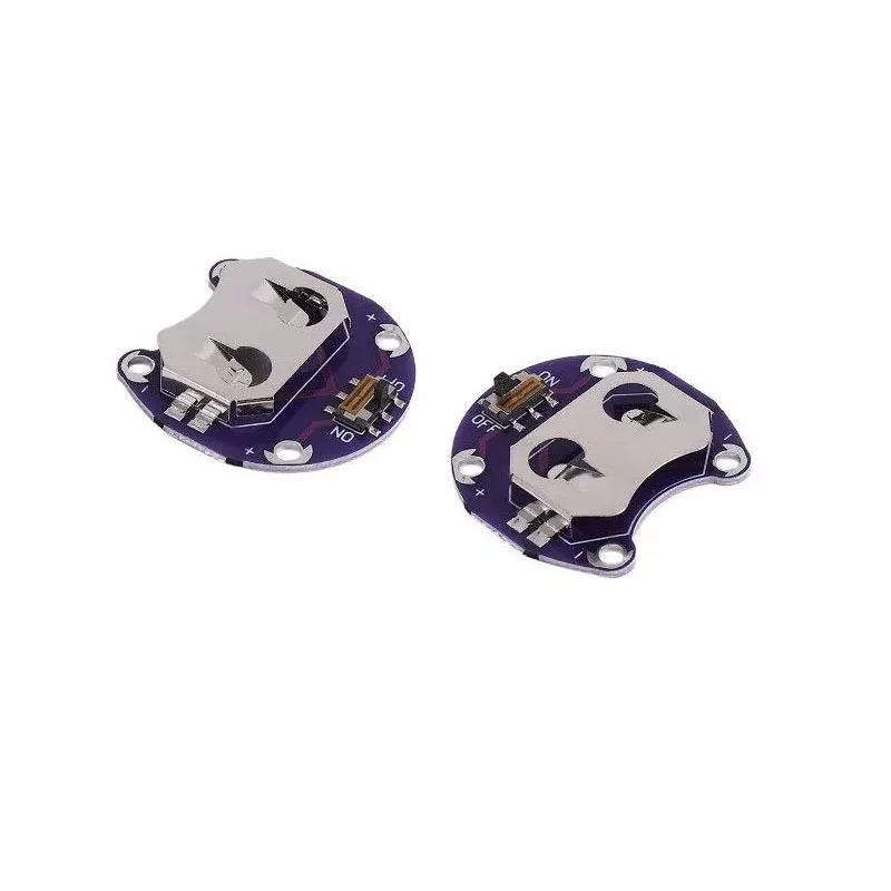 5PCS LilyPad Portabatteria a bottone CR2032 Modulo di montaggio batteria per arduino KIT FAI DA TE
