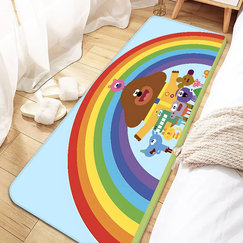 H-Hey D-Duggees Door Mat Entrance Non-slip Doormat Washable Kitchen Carpet Living Room Hallway Rugs Bathroom Bath Door Mats