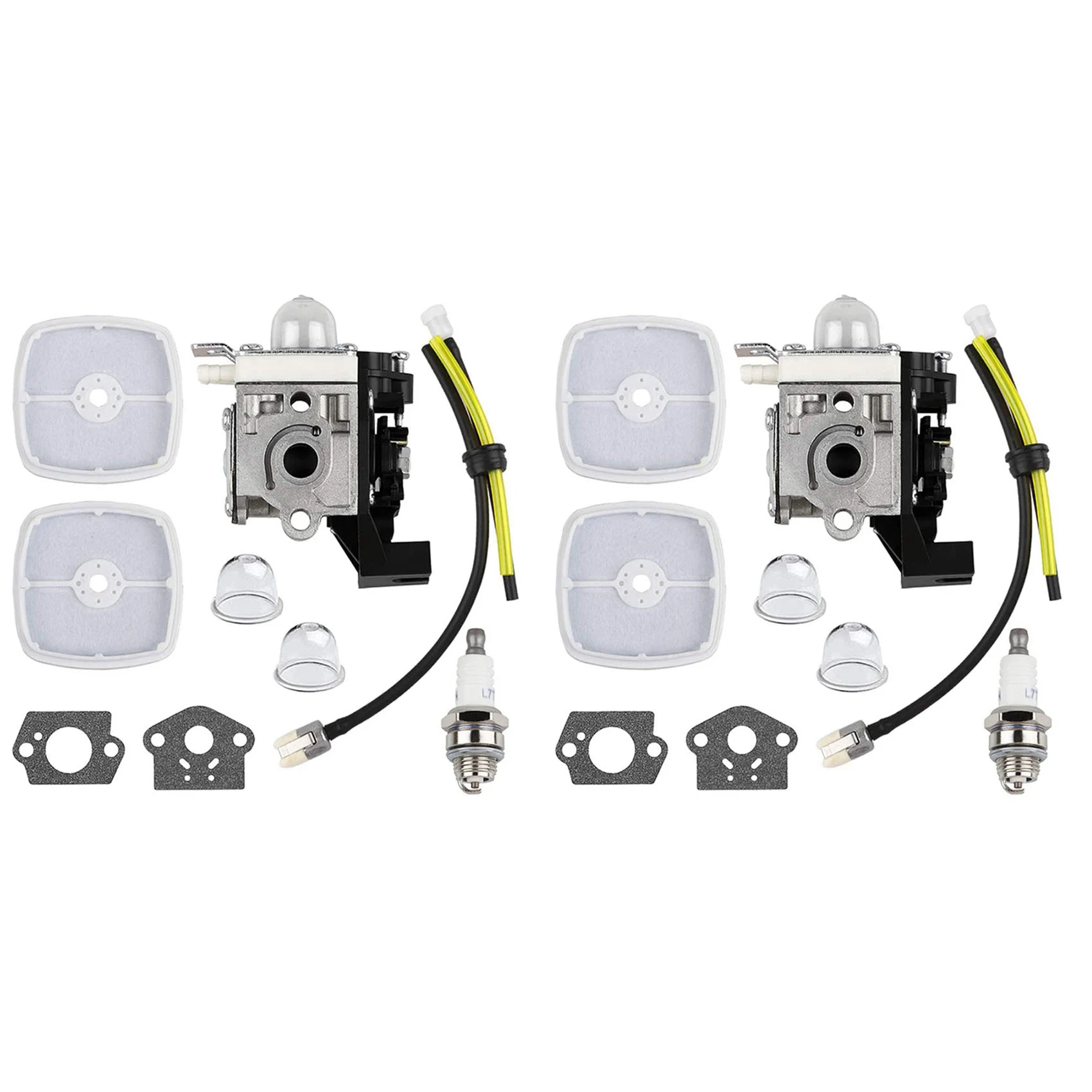 A50U 2X SRM225 PAS225 Carburetor Tune Up Kit For Echo SRM-225 PAS-225 A021001692 Weed-Eater String Trimmer Carburetor