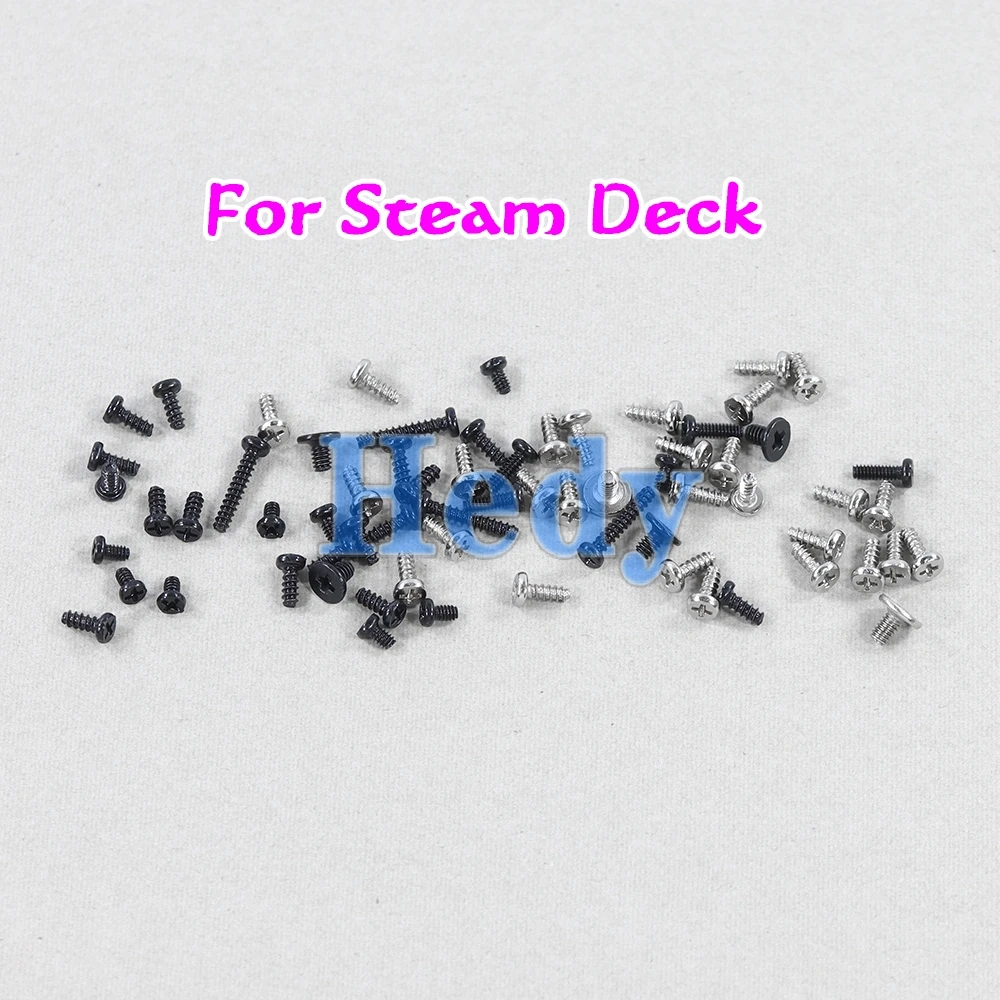 1 セットフルセットネジキット交換用固定ネジスチームデッキゲームパッドアクセサリーゲームコンソールリアカバーネジ