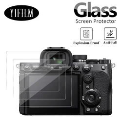 2PCS Tempered Glass For Sony Alpha A7RV A7R5 A7IV A7M4 A7M3 A7M2 A7II A7III A7R2 RX100 ZV1 M6 M7 Screen Protector Camera Film