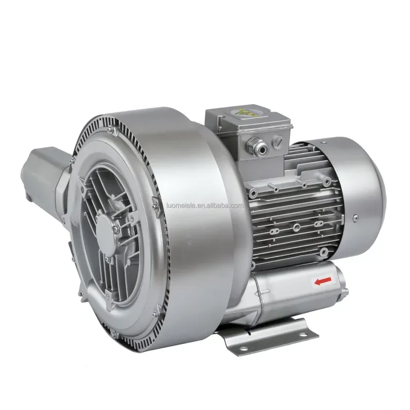7.5 kw 10hp Double Stage Cnc Vacuum Pump for 1325 Table 10hp Regenerative Blower