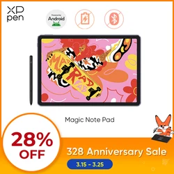 XPPen Android Tablet 12.2 inch Magic Drawing Pad Graphics Tablet with X3 Pro Stylus (16K Pressure/No Charging) 8000mAh Battery