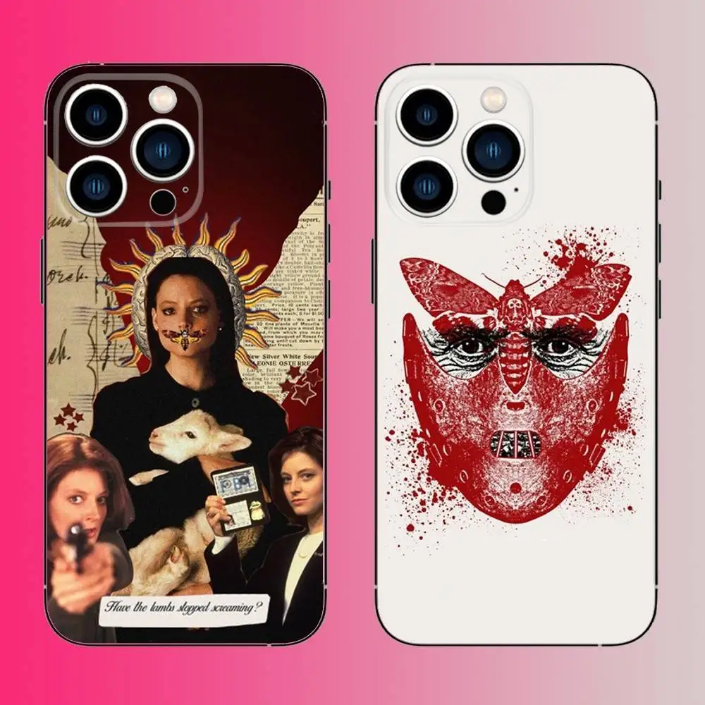 

Film The Silence of the Lambs Phone Case For iPhone 16,15,14,13,12,11,Pro,Max,Plus,Mini,X,XS,XR,8,7,6,S,SE Soft Black Case