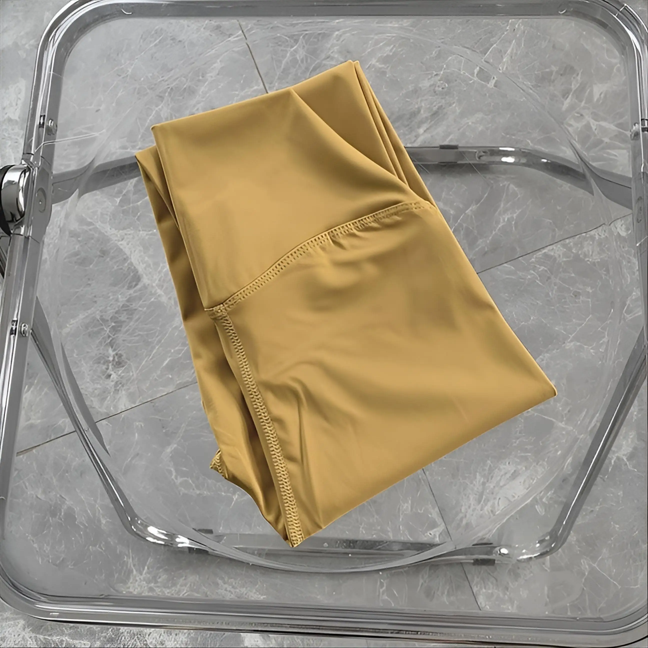 Pantaloni da yoga extra lunghi da donna stalla palangari grigi lunghezza personalità elasticizzata pendolarismo esterno scaldino stile coreano da donna