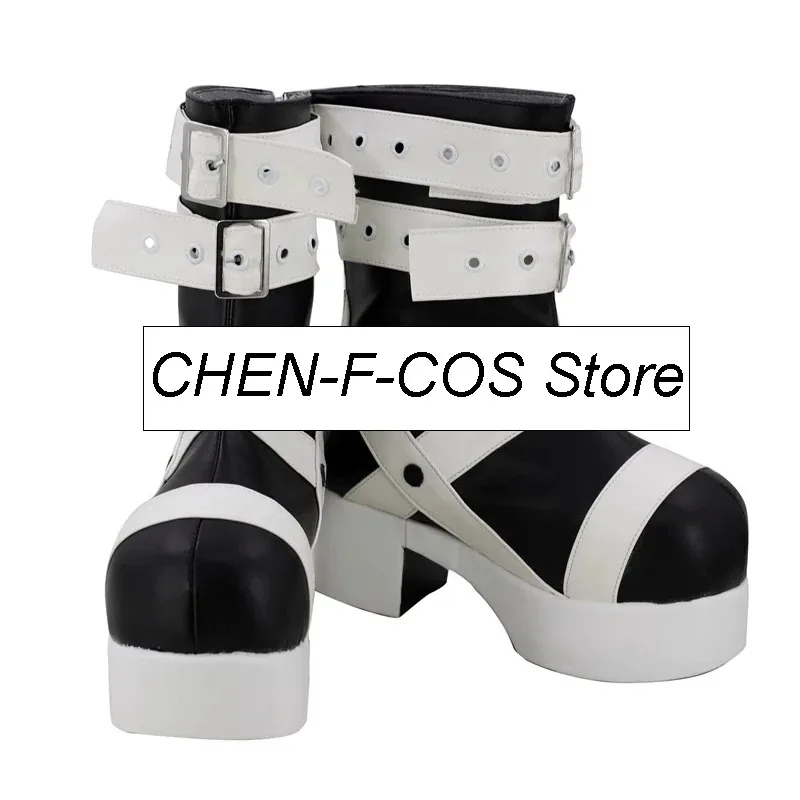 2025 maka albarn cosplay sapatos botas de salto alto de sola grossa anime soul eater role play acessórios prop halloween natal carnaval