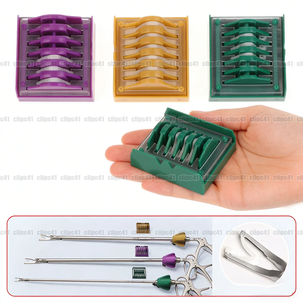 10pcs-medical-plastic-laparoscopic-polymer-ligation-clips-endoscopy-surgery-surgical-vascular-clips-medical-tools