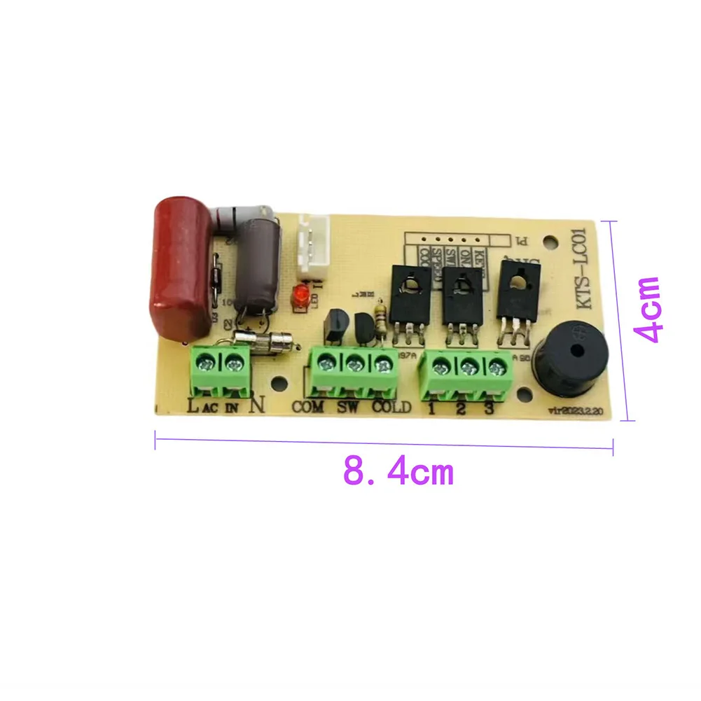 Air Cooler Fan Circuit Board 300W Output Supporting Timer Functionality and Natural Wind Mode Settings for User Customization