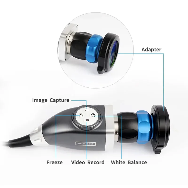 Endoscopy Laparoscopy with Laparoscope Tower Complete System Endoscope Ca-me-ra with Light Source