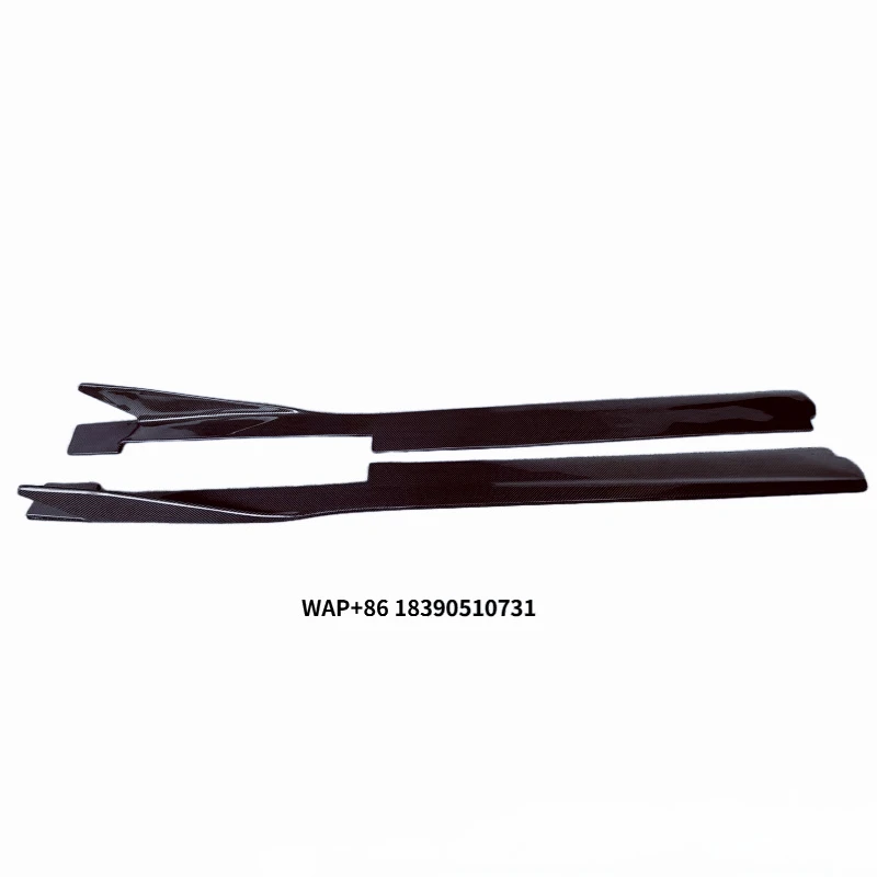 High Quality Carbon Fiber V-style Side Skirts for 458 Italian Spider Body Kit Front Bumper Edge Rear Diffuser Lampshade