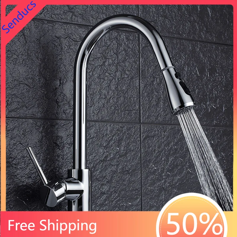 chrome-hot-cold-kitchen-sink-mixer-faucet-deck-mounted-pull-out-kitchen-sink-faucets-stainless-steel-pull-donw-kitchen-mixer-tap