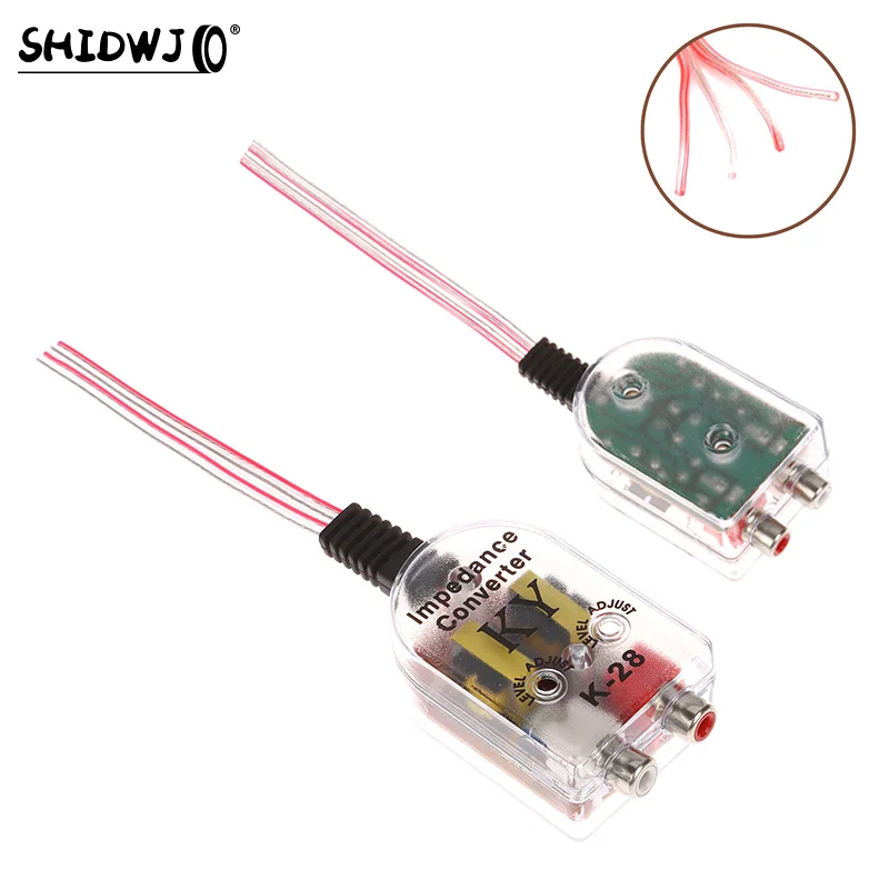 1pcs Audio Subwoofer High To Low Frequency Divider Converter Regulator Filter Car Audio CD Amplifier Accessories