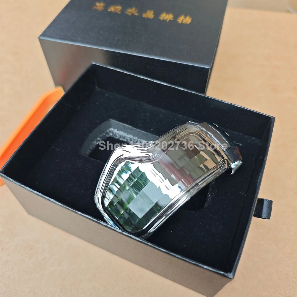 

Fit for Volkswagen VW Touareg 2020 2021 2022 2023 2024 2025 NEW Crystal Gear Shifter Knob Shift Cover Luminous Car Interior