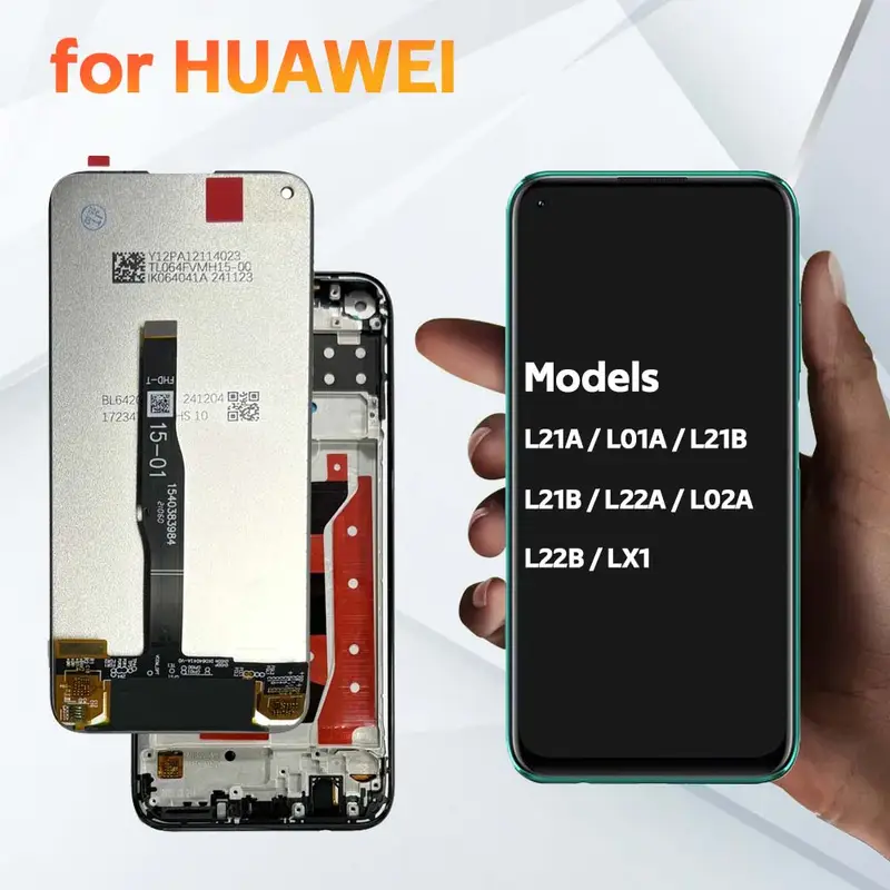 AAA+ IPS LCD For Huawei P40Lite LCD Display Touch Screen Digitizer Pantalla For Huawei P40Lite Screen Replacement - Image 2