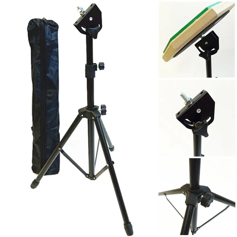 Metal Tripod Dumb Drum Stand 8 Inch Adjustable Practice Pad Holder Rack Bracket For Percussion Instrument Music Accessories