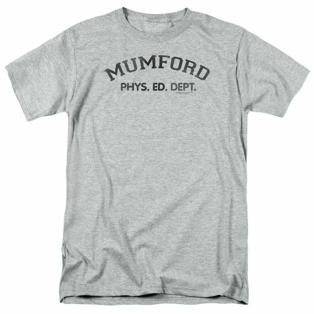 Beverly Hills Cop Mumford T Shirt Mens Licensed Retro Movie Tee Sport Gray