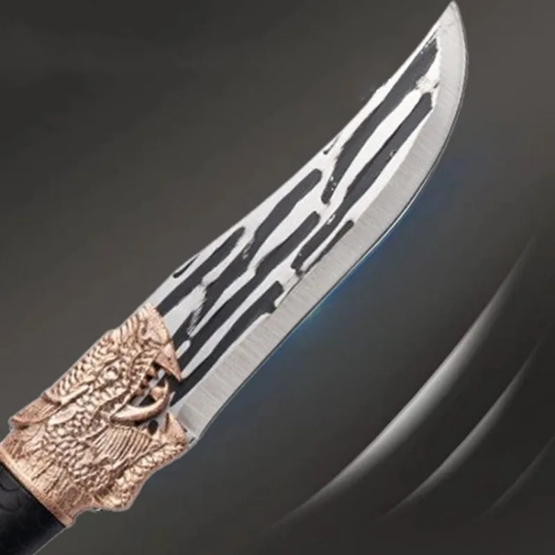 Stainless Steel Boning Knife Forged Kitchen Knife Meat Cleaver Butcher Knife Plastic Handle Utility Knives Cooking Tools