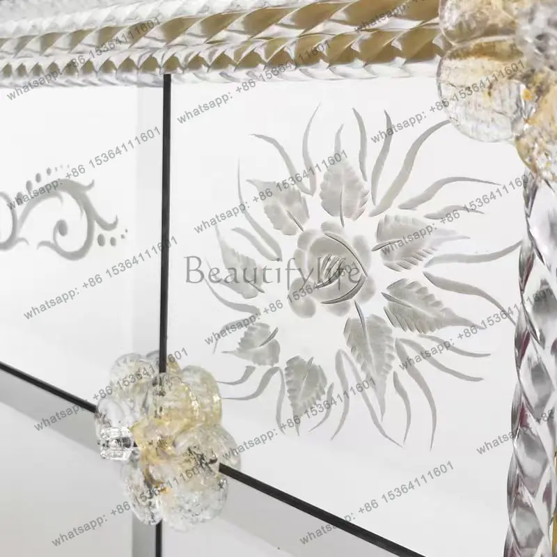 Premium makeup decorative mirror bathroom European home wall mirror