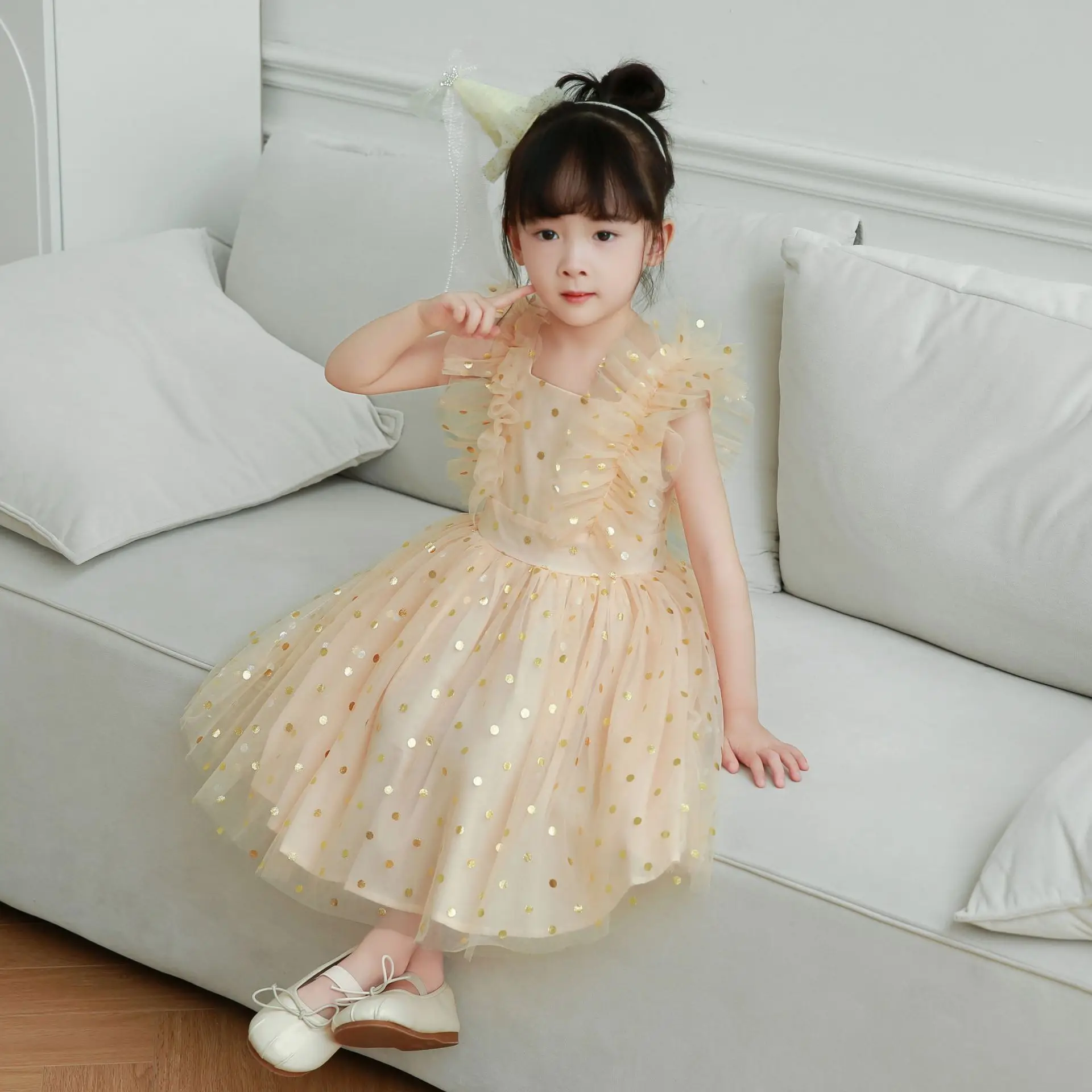 

Toddler girls new style summer dress children clothing girl clothing summer dresses playful