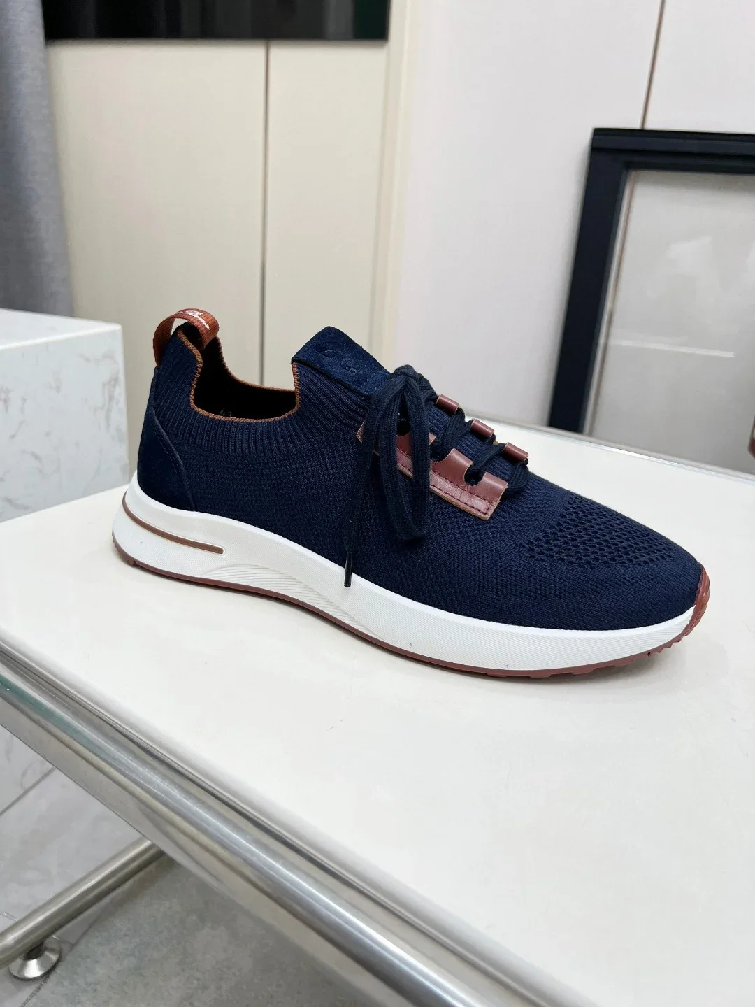 2024 DIKU Men\'s The Precious Yarn Of Knitted Clothing Inspired The Design Of New Sports Shoes, And The All Cotton Knitted Upper