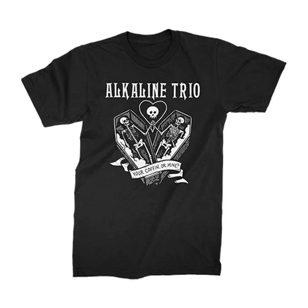 Men'S Alkaline Trio Your Coffin T Shirt Xx Large Black