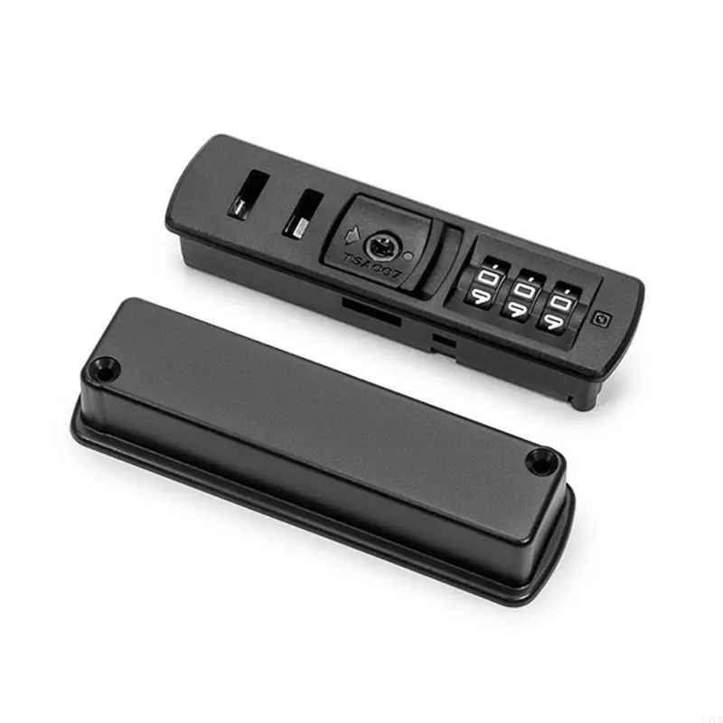 

Ergonomic Luggage Combination Lock Practical Construction Suitcase Accessories Luggage Lock for International Travel 547A