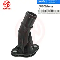 OEM 25631-2B051 256312B051 Car Thermostat Housing Water Pump Inlet Fit For Hyundai Elantra Accent Kia Forte Rio 1.6L 1.8L 2.0L