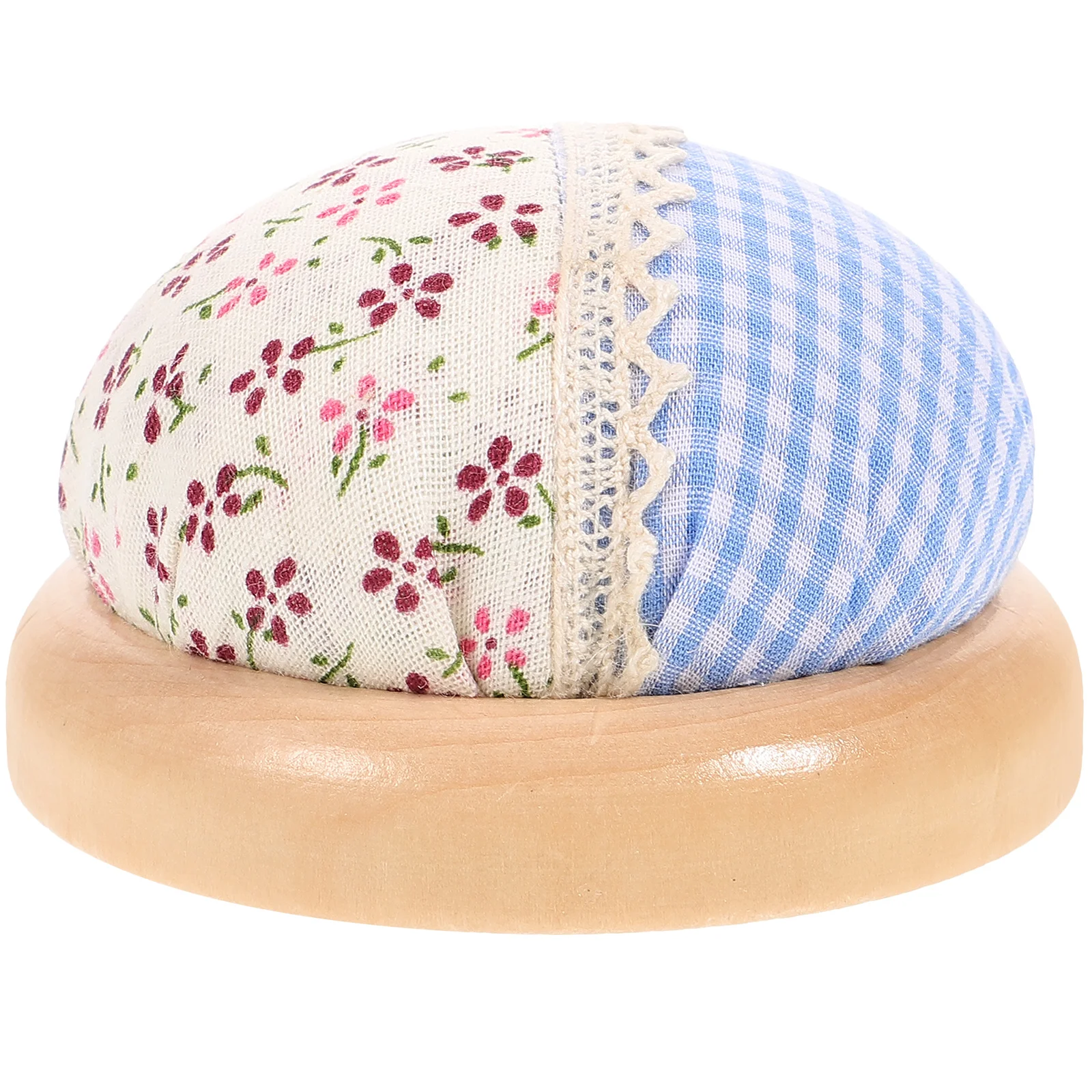 

Daily Use Sewing Pin Cushion Compact Design Eye-Catching Ball Shape Safe Storage for Needles and Pins Household Tool