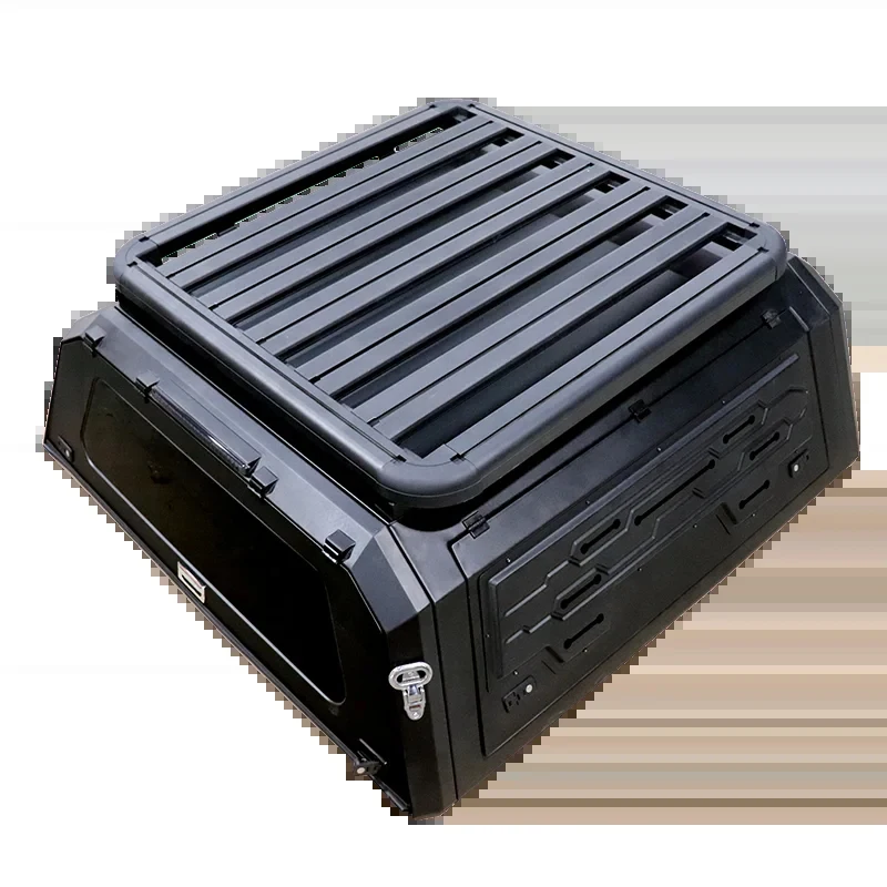 Retractable Truck Canopy for Triton Pickup Hardtop Topper Camper with Roof Rack for Tundra Silverado NP300 5