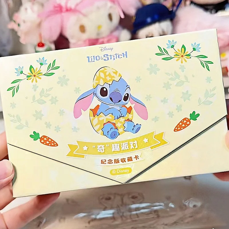 

Original Lilo And Stitch Card Series Fun Party Birthday Party Commemorative Edition Anime Collection Cards Blind Box Gifts Toys
