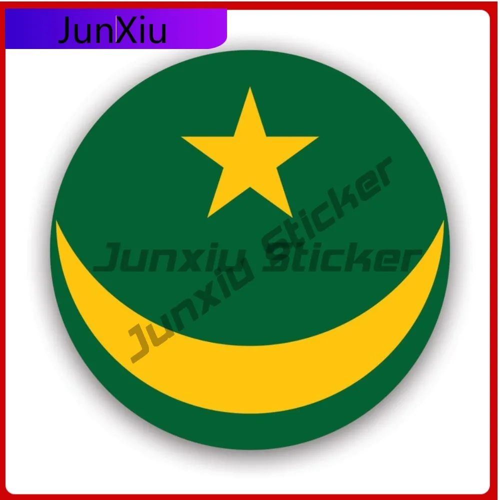

Mauritanian Roundel Sticker Creative Decals Auto Decor Car Sticker Vinyl Decal Waterproof Durable Fade Resistant For Car Window