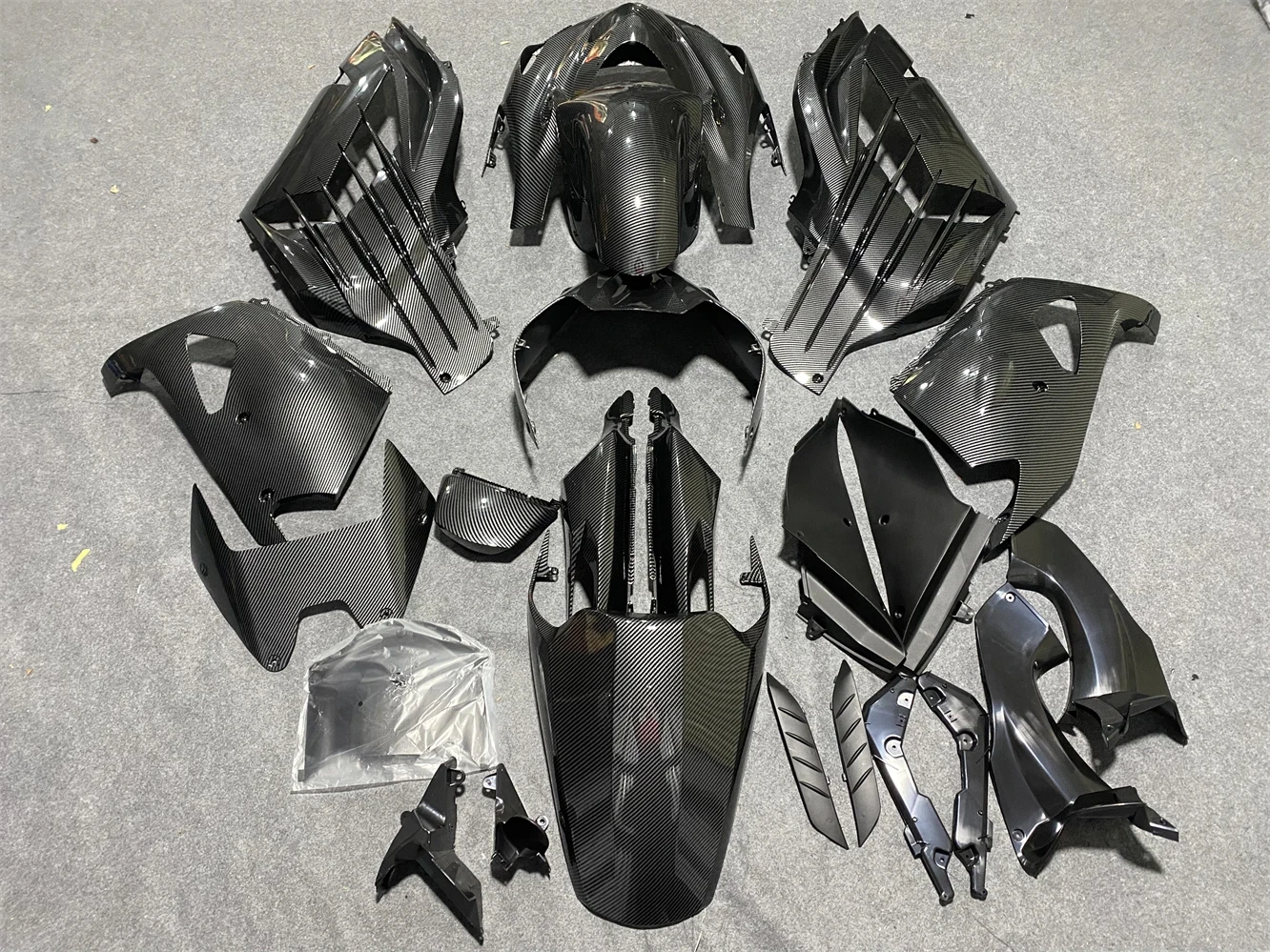 Motorcycle ABS Full Fairings kit fit For ZX-14R 2012 2013 2014 2015 ZX14R ZX 14R 12 13 14 15 Bodywork Fairing set carbon fibre