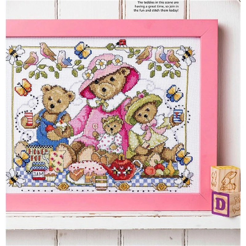 ZZ5407 Cross Stitch Kits Cross-stitch Kit thread embroidery sets embroidery craft kit cross stitch embroidery kit Hobby Homefun