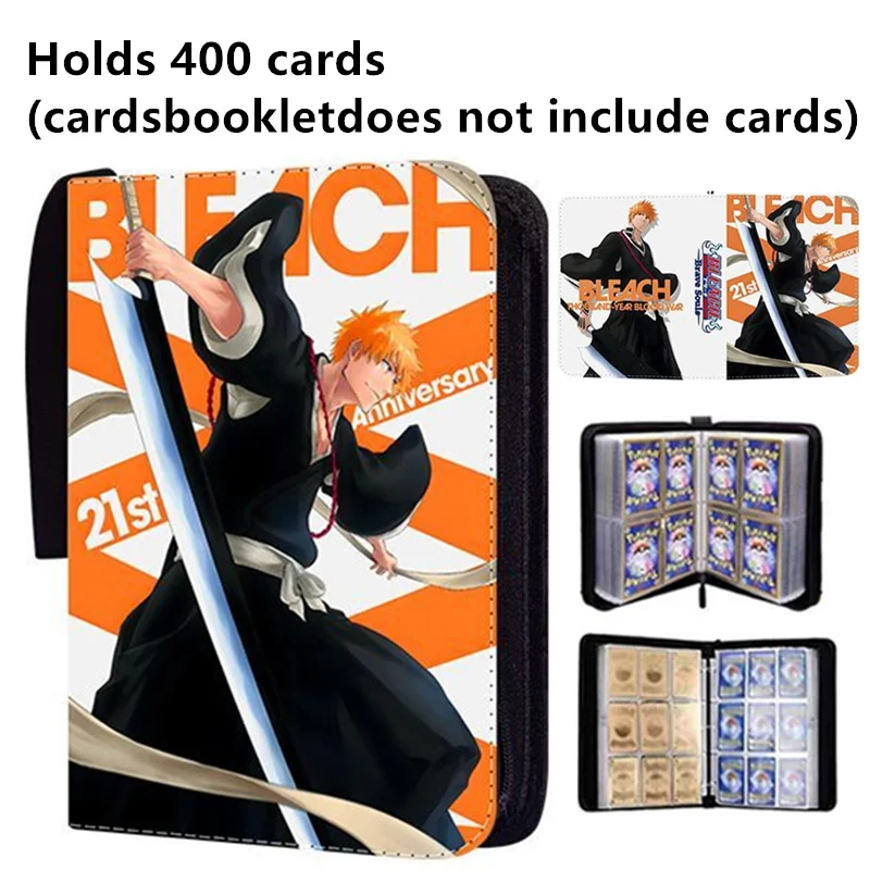 400/900pcs BLEACH Card Album Book Folder 4/9 Card Slots
