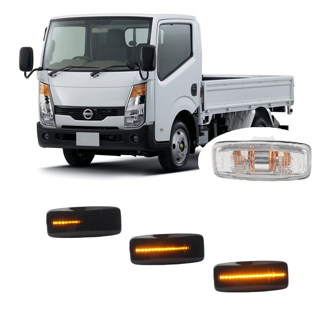 

Для Nissan Atlas F24 2007 2008 2009 2010 2011 2012 динамический светодиодный индикатор боковой габаритный фонарь крыло лампа