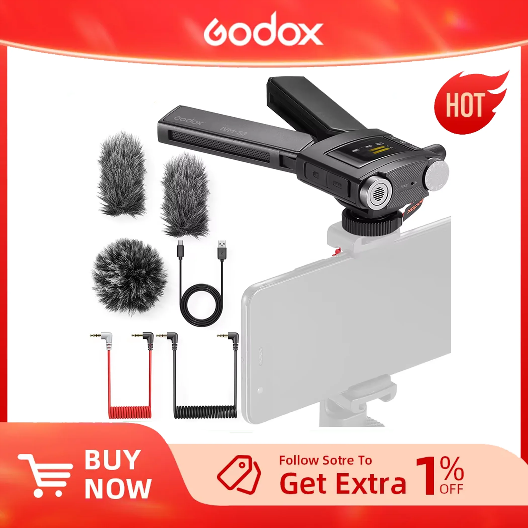 Godox IVM-S3 Machin… - image