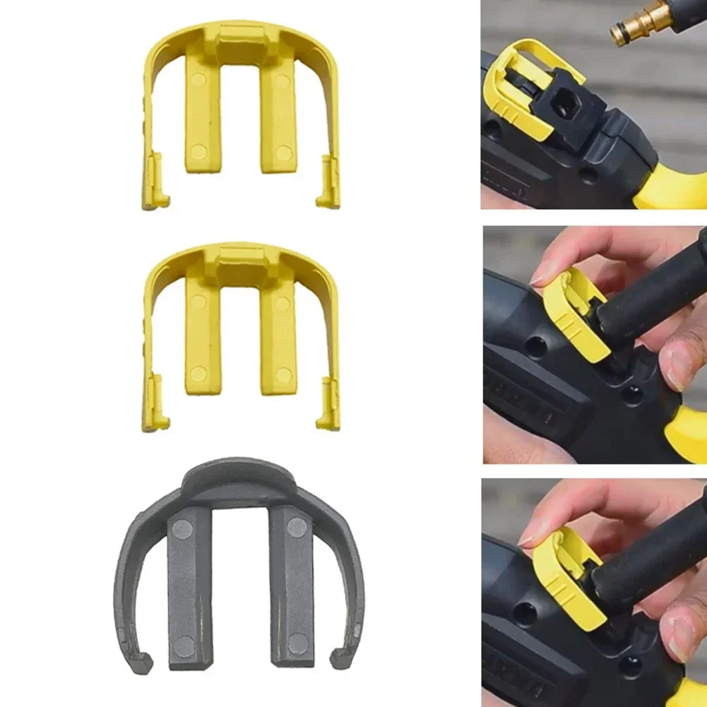 3 pçs mangueira c clipe braçadeira de mangueira arruela pressão gatilho para karcher k2 k3 k7 conector rápido clipes substituição jardim