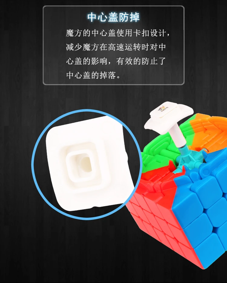 YuXin Little Magic 5x5 Cubo Magnetico Velocità Professionale Fidget Toys Cubo Magico Puzzle Giocattolo per Bambini