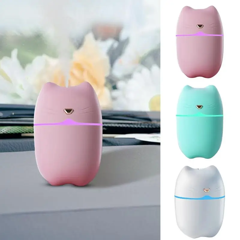 Car Air Humidifier  Large Fog Capacity USB Desktop Indoor Air Atomization Humidifier Air Freshener Aroma  Aromatherapy Diffuser