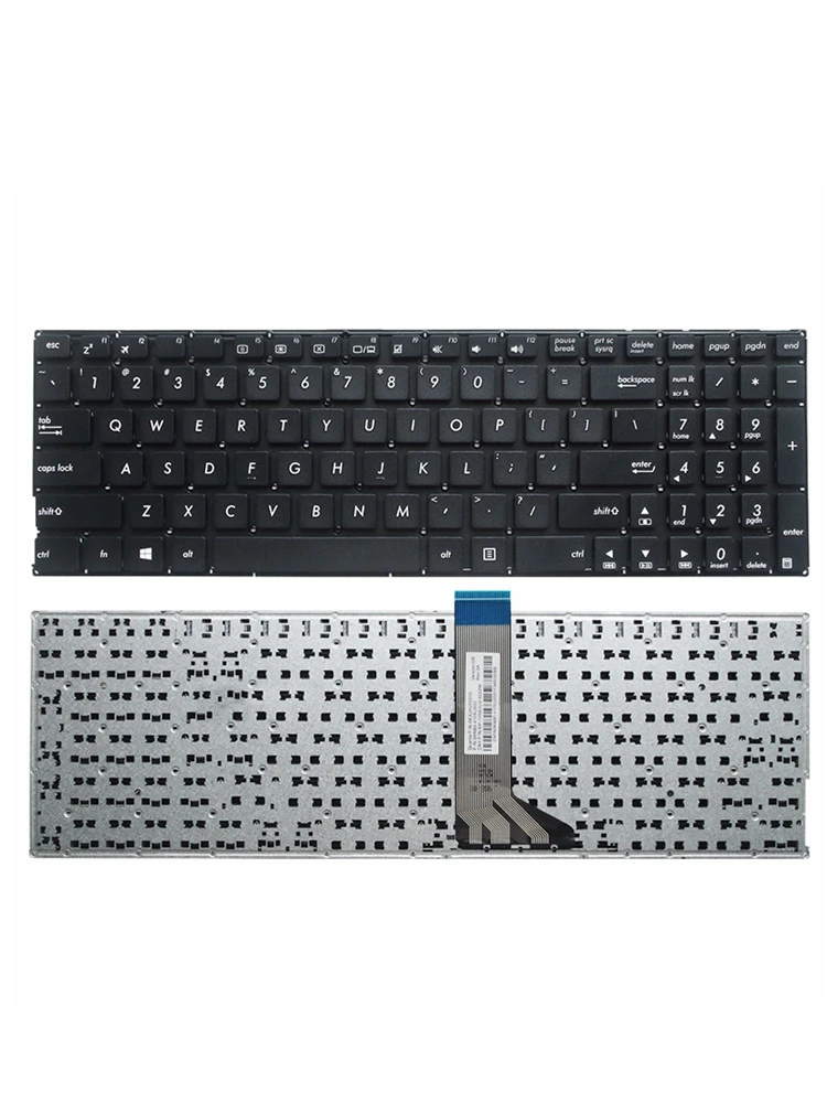 Klawiatura US/UK/FR/RU/BR/SP do Asus VM590 U4000 K555/D/DP VM59Z w509L DX992 F554 PRO552S K555 X555 X502 R565 R556L A555L F555L — zdjęcie 2