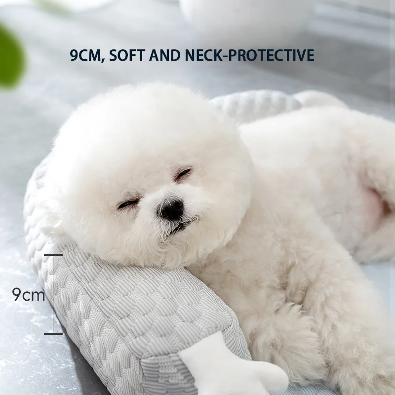 Summer Pet Cooling Mat Big-eyed Monster Breathable Absorbent Washable Sleeping Cool Nest Pad For Dogs Cats