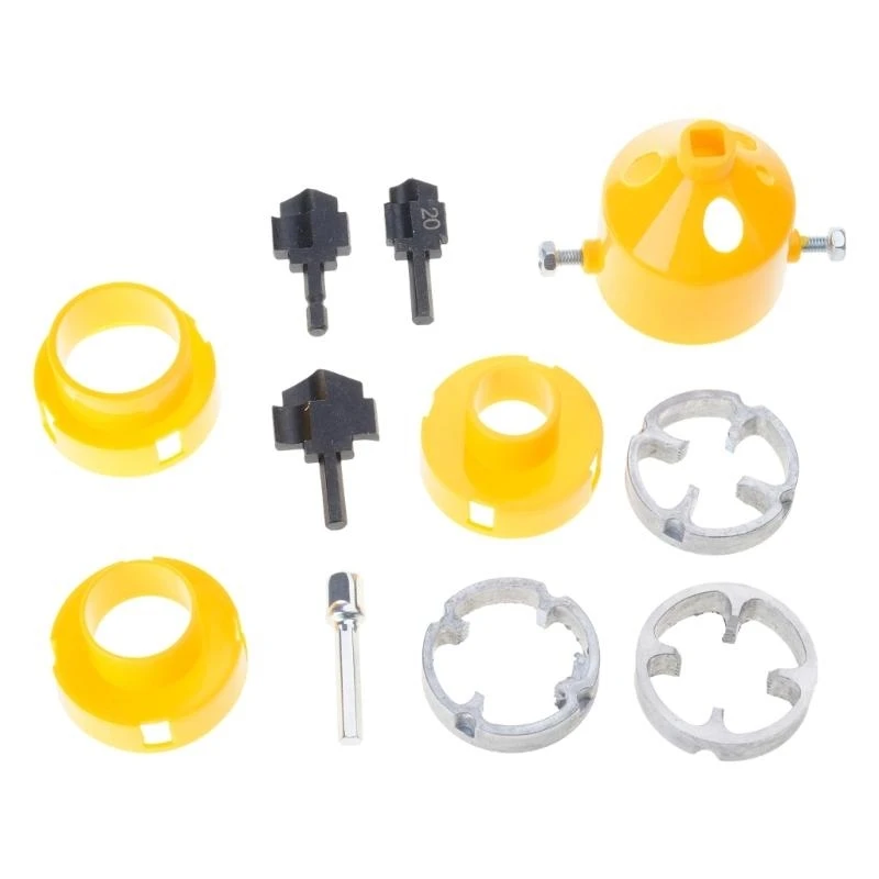 652f tragbares Rohrgewindehersteller -Reparaturkit mit Gewindekit geeignet für verschiedene Rohrdurchmesser Notfallkorrekturen