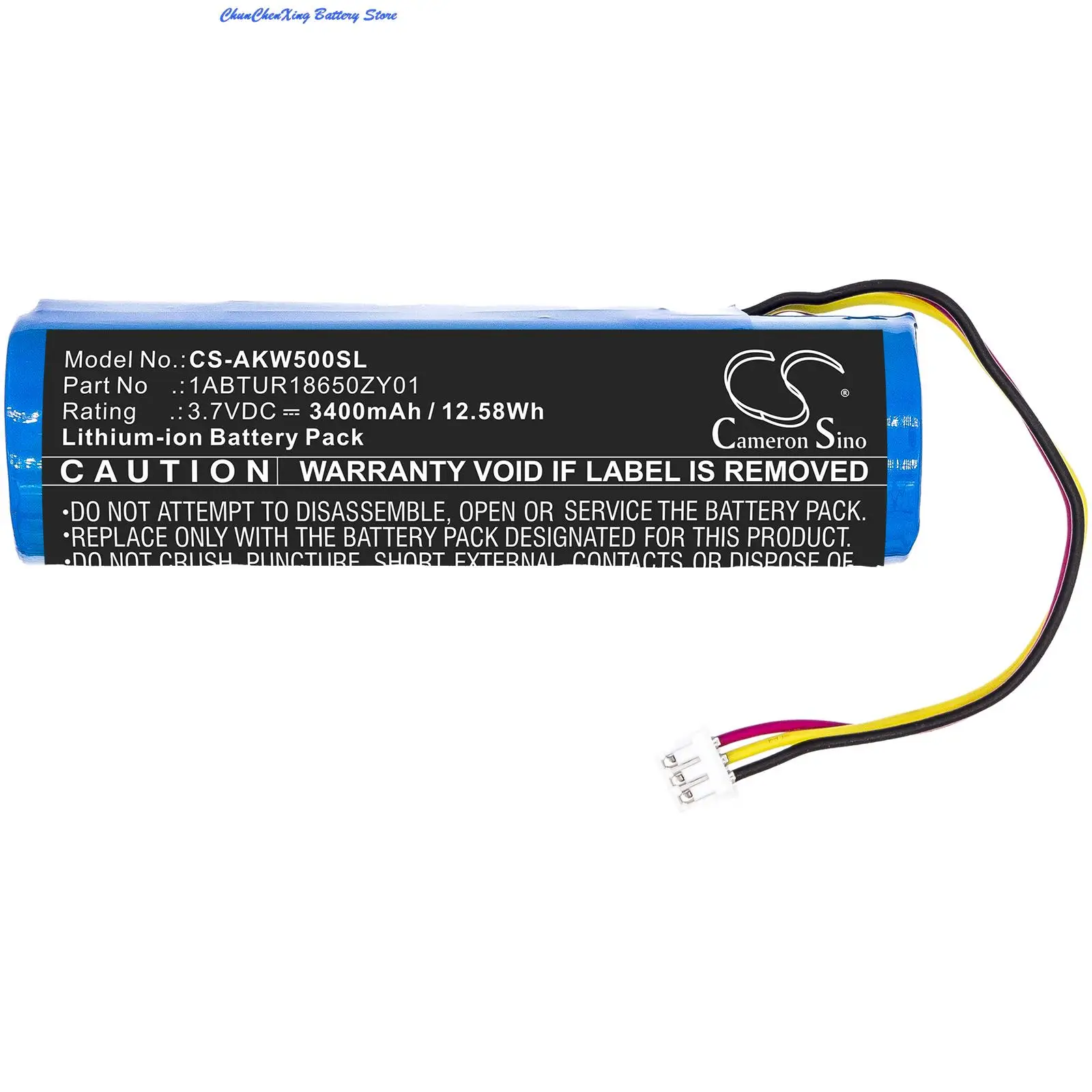 

Cameron Sino 3400mAh Electronic Wind Instrument Battery For AKAI 5000 Solo, EWI 5000, please check the sizes of the battery!!!!